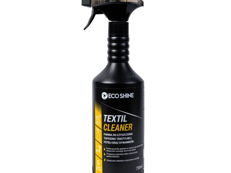 ECO SHINE TEXTIL CLEANER  - Pianka do czyszczenia tapicerki tekstylnej 0,75L