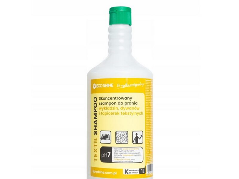 ECO SHINE TEXTIL SHAMPOO - Skoncentrowany szampon do prania 1L