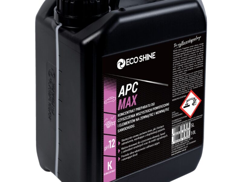 ECO SHINE APC MAX - Koncentrat preparatu do czyszczenia wszystkich powierzchni 10 L