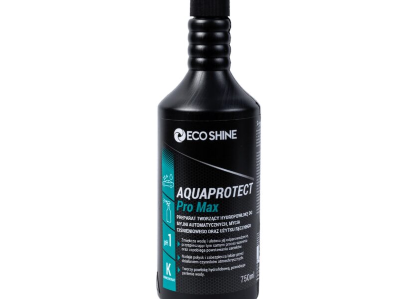 ECO SHINE AQUA PROTECT PRO MAX- Preparat tworzący hydropowłokę po umyciu 0,75 L