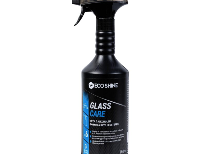 ECO SHINE GLASS CARE - Płyn z alkoholem do mycia szyb i lusterek 0,75L