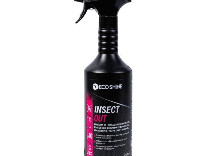 ECO SHINE INSECT OUT - Preparat do usuwania owadów i innych zabrudzeń 0,75 L